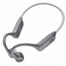 DOOGEE Bonebeat Swim Lite Auricular de Conducción Osea Bt y MP3 para Nadar Gris Claro