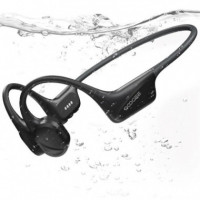 DOOGEE Bonebeat Swim Auricular de Conducción Osea Bt y MP3 para Nadar Negro