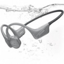 DOOGEE Bonebeat Swim Auricular de Conducción Osea Bt y MP3 para Nadar Gris Claro