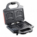 MOULINEX SM180811 Sandwichera 650W Accessimo Rojo