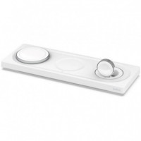 BELKIN Base de Carga Inalámbrica Pro con Magasafe 3-1 Blanca WIZ016VFWH