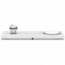 BELKIN Base de Carga Inalámbrica Pro con Magasafe 3-1 Blanca WIZ016VFWH