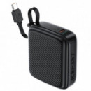 Powerbank 10.000MAH ACEFAST M15-10000 PD20W con Cable Usb-c Integrado