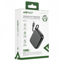 Powerbank 10.000MAH ACEFAST M15-10000 PD20W con Cable Usb-c Integrado