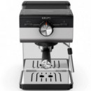 KRUPS XP384E10 Cafetera Espresso Semi Automática 15 Bar con Espumador