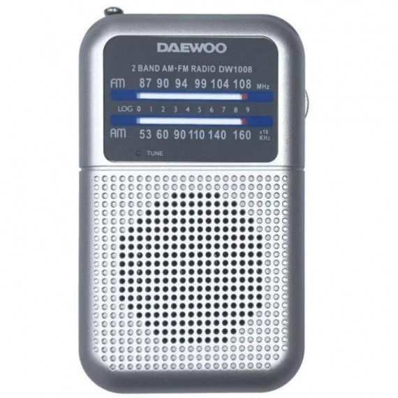 Daewoo DW1008SL Radio AM/FM Plata