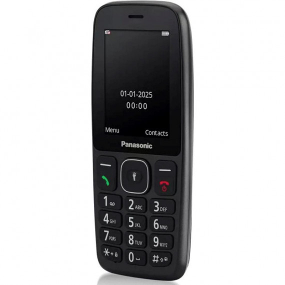 PANASONIC KX-TF400EXB Teléfono 4G con Botones Fácil de Usar y Pantalla 2.4"