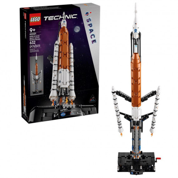 LEGO 42221 Cohete del Sistema de Lanzamiento Espacial Nasa Artemis
