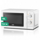 SVAN SMW19700 Microondas 19L 700W Blanco
