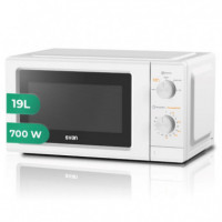 SVAN SMW19700 Microondas 19L 700W Blanco