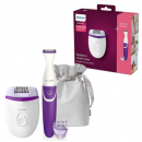 Depiladora Philips Series 5000 Wet & Dry 2 en 1 Blanco/Morado BRP505/00