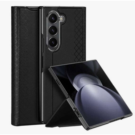Funda DUX DUCIS Libro Tarjetero Serie Brill Samsung FOLD6 Negro