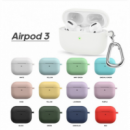 Funda Protectora ACCETEL Silicona para Airpods 3 Rosa, Rojo, Gris, Negro, Blanco, Transparente (APC-P3)