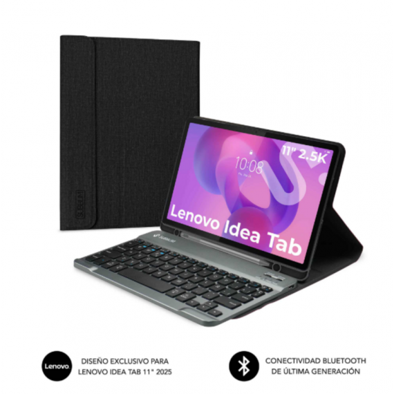 Funda con Teclado BLUETOOTH SUBBLIM para Lenovo Ideatab 11" 2025 (SUBKT3-BTL340)