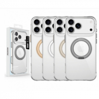 Carcasa ACCETEL Orbit Magsafe con Aro Giratorio y Soporte para Iphone 13 - Iphone 17 Pro Max