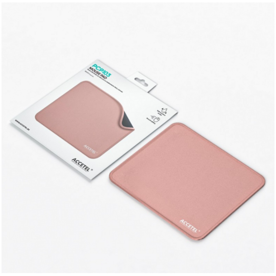 Alfombrilla para Ratón ACCETEL 30.25 Cm Rosa (PCP103RS)