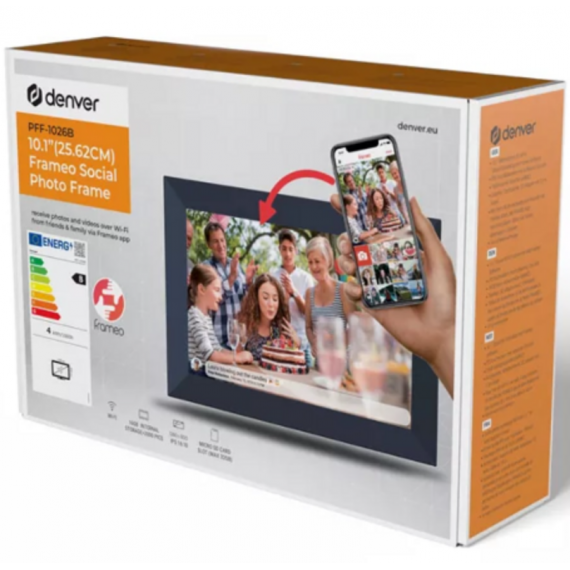 Marco Digital DENVER PFF-1026B Wi-fi 10.1" 16GB Negro