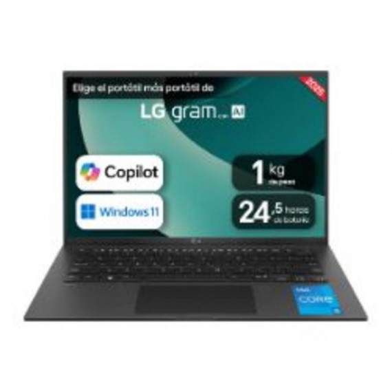 Portátil LG I5-1334 16GB 512GB Ssd 14" IPS Wuxga W11P Negro (14Z90RU-G.AA55B)