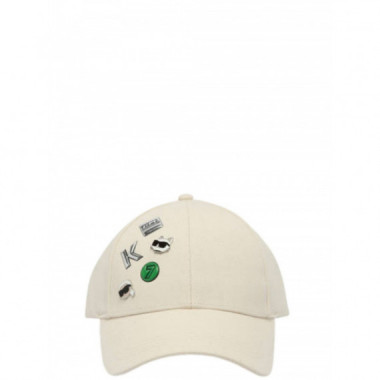KARL LAGERFELD - Ikon Multi Pin Cap - 106 - B1W33019/106