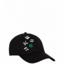 KARL LAGERFELD - Ikon Multi Pin Cap - 999 - B1W33019/999