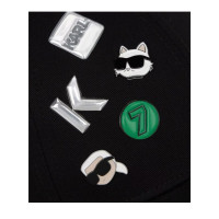 KARL LAGERFELD - Ikon Multi Pin Cap - 999 - B1W33019/999