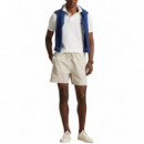 Polo RALPH LAUREN - Traveler-mid-trunk - Coastal Beige Seersucker - 710957784010/COASTAL Beige Seersucker