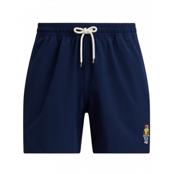 Polo RALPH LAUREN - Woven-swim Bottom - Newport Navy W Bear - 710P03218001/NEWPORT Navy W Bear