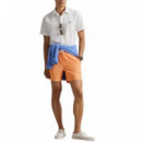 Polo RALPH LAUREN - Traveler-mid-trunk - Pompano Orange - 710957782507/POMPANO Orange