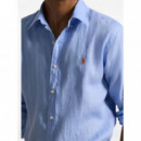 Polo RALPH LAUREN - Cubdppcs-long Sleeve-sport Shirt - Austin Blue - 710966294509/AUSTIN Blue