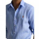 Polo RALPH LAUREN - Cubdppcs-long Sleeve-sport Shirt - Austin Blue - 710966294509/AUSTIN Blue