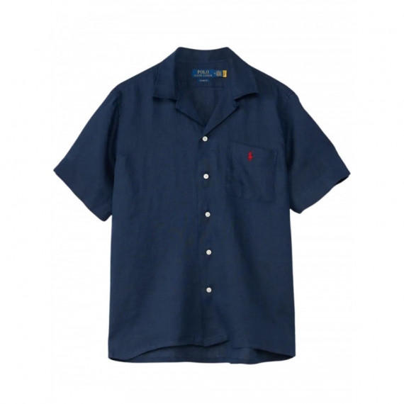 Polo RALPH LAUREN - CLADY1PKPPSS-SHORT Sleeve-sport Shirt - Newport Navy - 710966421001/NEWPORT Navy