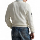 Polo RALPH LAUREN - Sweater-pullover - Deckwash White Combo - 710B15087001/DECKWASH White Combo