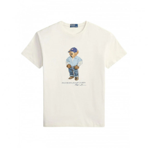 Polo RALPH LAUREN - Knit-t-shirt - Nevis Denim Bear - 710B14615001/NEVIS Denim Bear