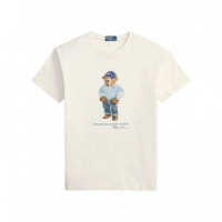Polo RALPH LAUREN - Knit-t-shirt - Nevis Denim Bear - 710B14615001/NEVIS Denim Bear
