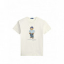 Polo RALPH LAUREN - Knit-t-shirt - Nevis Denim Bear - 710B14615001/NEVIS Denim Bear