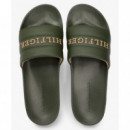 TOMMY HILFIGER - Hilfiger Pad Perf Pool Slide - M1Q - F|FM0FM05709/M1Q