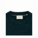 Jersey Cardigan Gianni Lupo Verde Oscuro