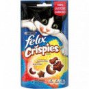 FELIX Gato Snack Crispies Buey y Pollo 45 Gr