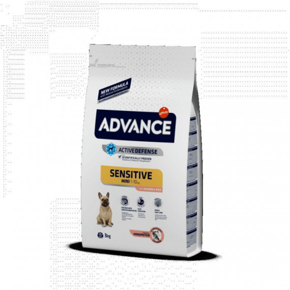ADVANCE Perro Adulto Mini Sensitive Salmon 3 Kg
