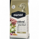 OWNAT Perro Adulto Classic Pato 4 Kg