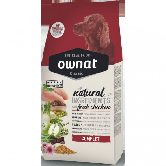 OWNAT Perro Adulto Classic Complet 12 Kg
