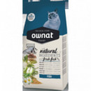 OWNAT Gato Adulto Classic Pescado 4 Kg