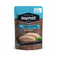 OWNAT Gato Adulto Salmon y Arenque Pouch 85 Gr