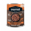 OWNAT Perro Adulto Pollo y Zanahoria Lata 395 Gr