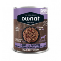 OWNAT Perro Adulto Cordero y Papa Lata 395 Gr