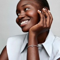 PANDORA Joyería Charm Letra L 797466