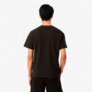 Camiseta de Punto Jersey Texturizado  LACOSTE