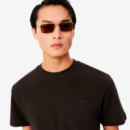 Camiseta de Punto Jersey Texturizado  LACOSTE