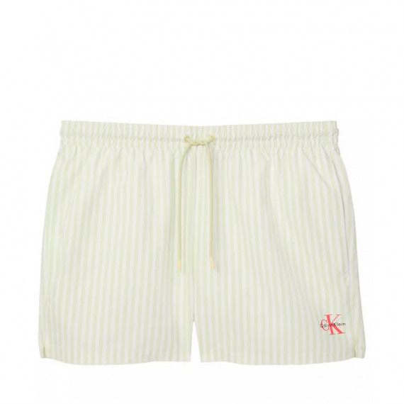 Bañador Corto con Cordón - Ck Monograma  CALVIN KLEIN