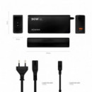 AISENS Cargador de Portatil de 90W Automatico Negro